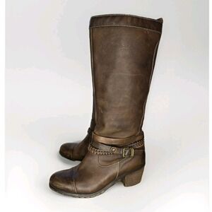 Pikolinos Andorra Olmo Leather Knee High Boot Women's Size 8 US/39 EU Brown